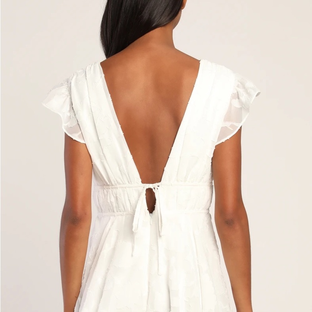 White Lulu’s Romper - Picture 3 of 6
